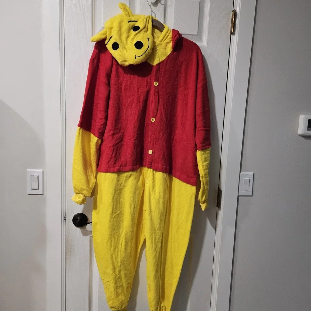 Adult Cartoon Bear Costume, Halloween, Cosplay, Unisex Sz Small NWOT